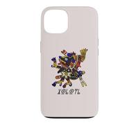 Carcasa para iPhone 13 Dios Azteca México mitología Xolotl Masculino Femenino
