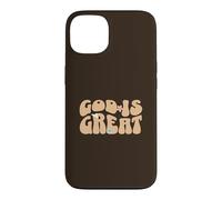 Carcasa para iPhone 13 Dios Es Grande Iglesia Fe Biblia Mujeres Cristianas