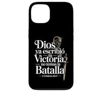 Carcasa para iPhone 13 Dios ha Escrito tu Victoria 2 Crónicas 20:17 Español