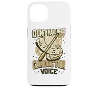 Carcasa para iPhone 13 Director de música No me Hagas Usar mi Voz de Director