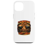 Carcasa para iPhone 13 Diseño Campfire Glow Beats City Lights para Aventuras al Aire Libre