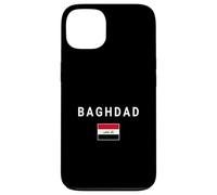 Carcasa para iPhone 13 Diseño de Bandera de Irak, hogar de IRQ Bagdad, Orgullo iraquí, Amo a Irak