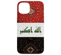 Carcasa para iPhone 13 Diseño de Bandera de Irak, hogar de IRQ Bagdad, Orgullo iraquí, Amo a Irak