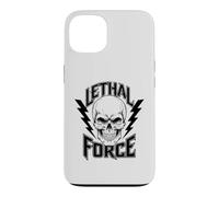 Carcasa para iPhone 13 Diseño de Calavera de Fuerza letal - Bold Lightning Bolt Gothic