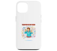 Carcasa para iPhone 13 Diseño de Conciencia Atrapado en mi Mente Pensando Demasiado