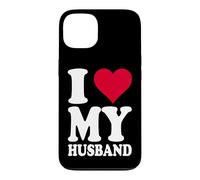 Carcasa para iPhone 13 Diseño de corazón Rojo con Texto en alemán Ich Liebe Meinen Ehemann