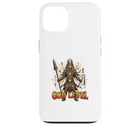 Carcasa para iPhone 13 Diseño de Guerrero Egipcio Antiguo de Nivel de Dios