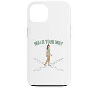 Carcasa para iPhone 13 Diseño de motivación de Camino Personal Walk Your Way