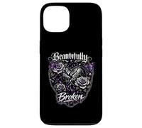Carcasa para iPhone 13 Diseño gótico EMO bellamente Roto