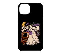 Carcasa para iPhone 13 Disfraz de Noche de Halloween de Ghost Scary Horror Movies N Chill