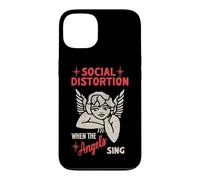 Carcasa para iPhone 13 Distorsión Social Oficial Cuando los ángeles cantan