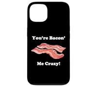 Carcasa para iPhone 13 Divertida Novedad You'Re Bacon' Me Crazy Tocino