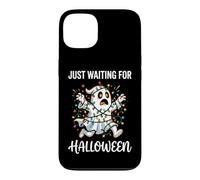 Carcasa para iPhone 13 Divertidas Luces de Navidad Fantasmas Esperando Halloween