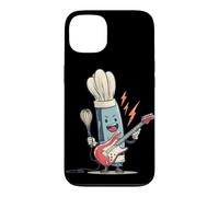 Carcasa para iPhone 13 Divertido Disfraz de Rock de Cocina para los Amantes de la Guitarra y la Cocina