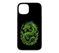 Carcasa para iPhone 13 Divertido dragón mítico Diciendo energía eléctrica