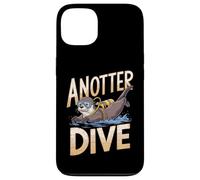 Carcasa para iPhone 13 Divertido Juego de Palabras de Buceo Buceo - Anotter Dive