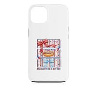 Carcasa para iPhone 13 Divertido Lazo de Coqueta patriótica Bad Day to Be A Hot Dog