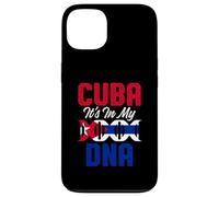 Carcasa para iPhone 13 Divertido Orgullo de la Bandera de Cuba ADN Amor Cubano Americano Broma Orgullosa