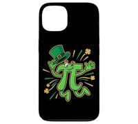 Carcasa para iPhone 13 Divertido Pi-Rish Pi Símbolo Leprechaun Mascota Matemáticas
