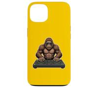 Carcasa para iPhone 13 DJ Bigfoot - Cool Sasquatch con Gafas de Sol Música