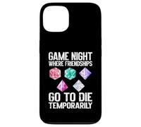Carcasa para iPhone 13 Donde Las amistades Van a Morir temporalmente Game Night