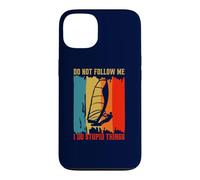 Carcasa para iPhone 13 Don't Follow Me I Do Stupid Things Retro Windsurf