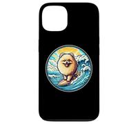 Carcasa para iPhone 13 Dueño de un Perro pomeranio Surfista Surfboard Rider Vintage