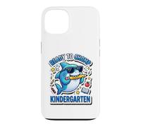 Carcasa para iPhone 13 eady to Chomp Kindergarten Shark First Day of School