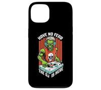 Carcasa para iPhone 13 Ecualizador Musical de Halloween Have No Fear The DJ Is Here Zombie