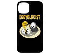Carcasa para iPhone 13 Eggyolkcist - Huevo con Humor Negro y Parodia de Exorcismo