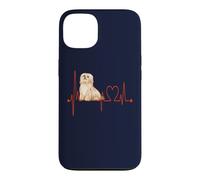 Carcasa para iPhone 13 EKG del Latido del corazón del Perro Habanero Mis Perros Son mis Cardio