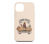 Carcasa para iPhone 13 El Cairo Egipto Bigfoot UFO Conspiración Humor