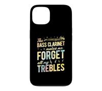 Carcasa para iPhone 13 El Clarinete bajo me Hace Olvidar Todos mis Agudos