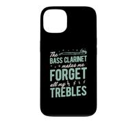 Carcasa para iPhone 13 El Clarinete bajo me Hace Olvidar Todos mis Agudos