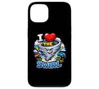 Carcasa para iPhone 13 El Divertido Cazador de tormentas I Heart The Swirl