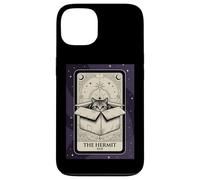 Carcasa para iPhone 13 El Ermitaño Tarot Card Cat In A Box Witchy Funny Introvertido