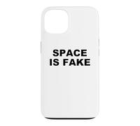 Carcasa para iPhone 13 El Espacio es Falsa y Divertida teoría de la conspiración