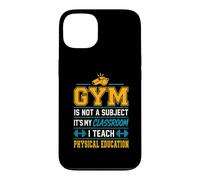 Carcasa para iPhone 13 El Gimnasio no es una asignatura Educación física del Profesor Educación física