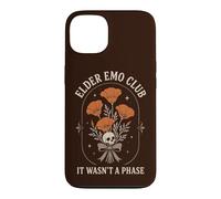 Carcasa para iPhone 13 Elder EMO Club No fue una Fase Gótico Flores