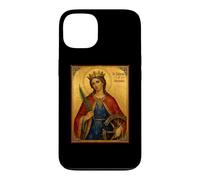 Carcasa para iPhone 13 Elegant Catholic Icon of St. Catherine of Alexandria