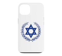 Carcasa para iPhone 13 Elegante gráfico Decorativo de la Bandera de Israel de David