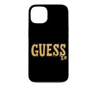 Carcasa para iPhone 13 Emblema Guess So