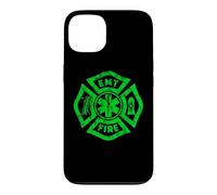 Carcasa para iPhone 13 Emergency Medical Services EMS EMR EMT Firefighter Paramedic