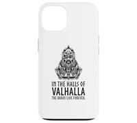 Carcasa para iPhone 13 En Valhalla los Valientes Viven para Siempre - Odin Viking Mythology