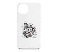 Carcasa para iPhone 13 Eneas Trojan Hero Journey Roma Virgilio Eneida