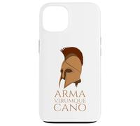 Carcasa para iPhone 13 Eneida - Mitología Romana - Arma Virumque - Latín Clásico
