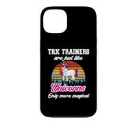 Carcasa para iPhone 13 Entrenamiento TRX/Funny Colorful Unicorn Personal Trainers