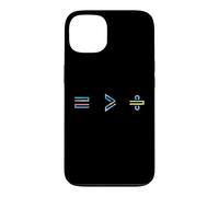 Carcasa para iPhone 13 Equality is Greater Than Division Math Symbol Social Justice