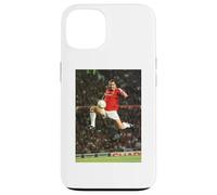 Carcasa para iPhone 13 Eric Cantona Leap Copa Mundial de Fútbol del Manchester United