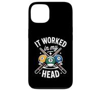 Carcasa para iPhone 13 Es Curioso Que se me Haya Pasado por la Cabeza Decir Billar Cue
